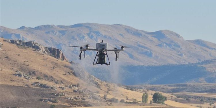 Türkiye dronla müdahale kabiliyetinde bir ilke imza attı