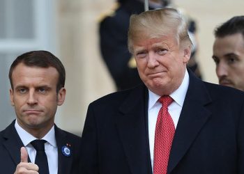 Trump, Macron’un gönderdiği özel mesajı paylaştı
