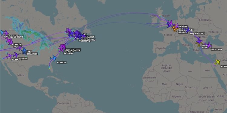 ABD’nin Orta Doğu’ya jet sevkiyatı arttı!