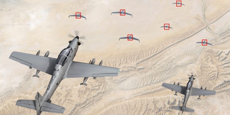 A-29 Super Tucano yapay zeka destekli İHA avcı oldu